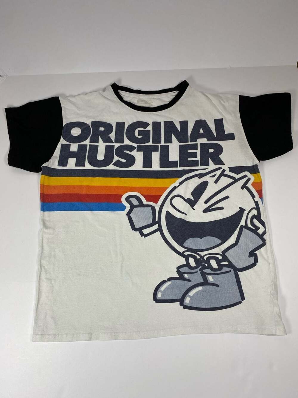 Pac-Man Original Hustler Graphic T-Shirt X-Large